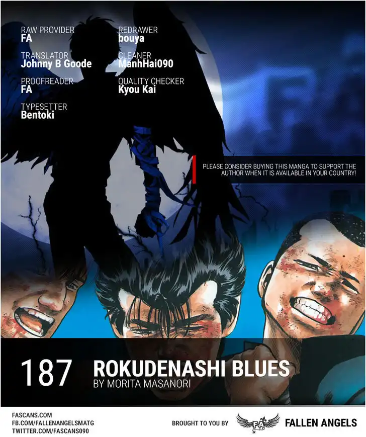 Rokudenashi Blues Chapter 187 1